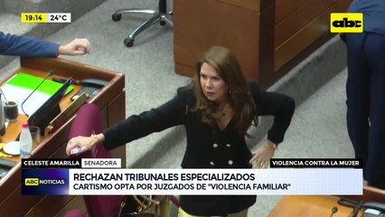 Senado descarta juzgados de violencia contra la mujer y aprueba versión desvirtuada por diputados