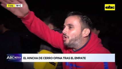 El hincha opina: Cerro no pudo sumar de a tres ante Sporting Cristal