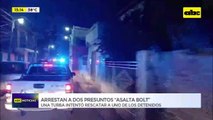 Capturan a dos presuntos “asalta Bolt” en la Chacarita: turba intentó rescatar a uno de ellos