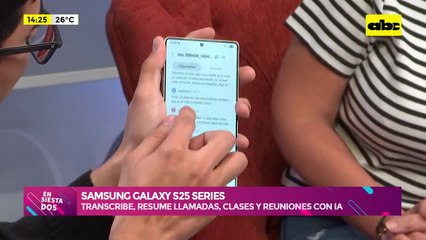 Transcribe tus llamadas, clases y reuniones con la IA de Samsung S25