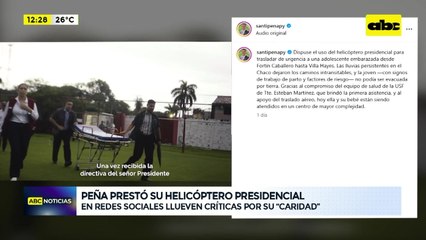 La “caridad” de Peña despierta críticas en redes sociales