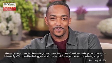 Anthony Mackie on Raising His 4 Sons Amid the "Death of the American Male" | THR News Video