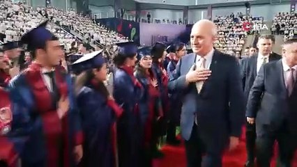 TBMM Başkanı Kurtulmuş, Sağlık Bilimleri Üniversitesi Ebu Ali İbn Sina Buhara Devlet Tıp Enstitüsü Mezuniyet Töreni’ne katıldı