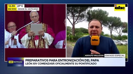 Todo listo para la entronización de León XIV: así se vive la previa en el Vaticano