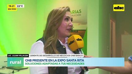 GNB, presente en la Expo Santa Rita
