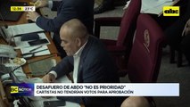 Desafuero de Abdo, ¿no es prioridad o no cuenta con votos?