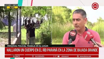 Encontraron el cuerpo de un hombre flotando en el río Paraná con