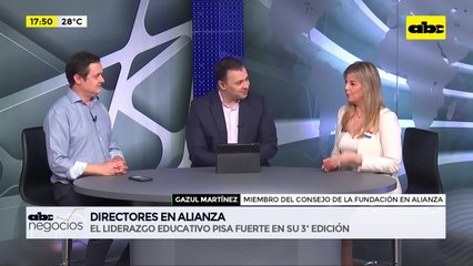 ABC Negocios - Entrevista a Alfredo Pereira y Gazul Martínez, Fundación en Alianza