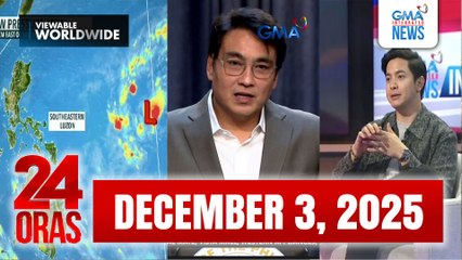 24 Oras Express: December 3, 2025 [HD]