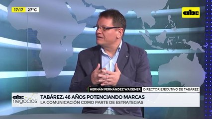 ABC Negocios - Entrevista a Hernán Fernández Wagener, director ejecutivo de Tabárez