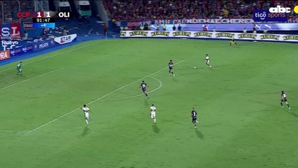 El gol de Luis Abreu para la victoria de Olimpia sobre Cerro Porteño