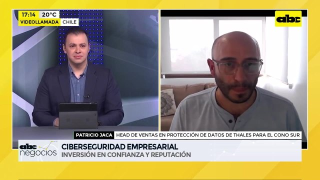 ABC Negocios - Entrevista a Patricio Jaca, Head de ventas en protección de datos de Thales
