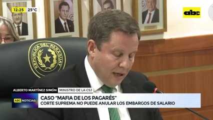 Mafia de los pagarés: CSJ dice que no puede anular embargos y siguen clamando justicia