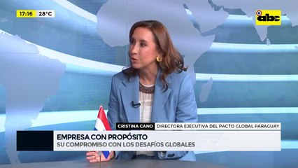 ABC Negocios - Entrevista a Cristina Cano, directora ejecutiva de Pacto Global Paraguay
