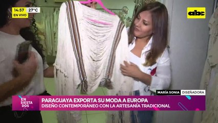 Moda que fusiona tradición y alta costura conquista el mercado internacional