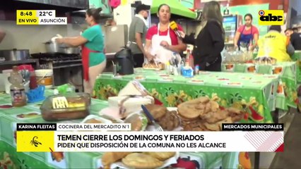 Mercadito: preocupación por disposición municipal de no trabajar domingos y feriados