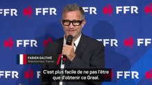 Bleus - Galthié : "Notre ambition, c’est de gagner"