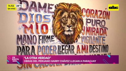 “La otra verdad”: obras del peruano Harry Chávez se exhiben en Asunción