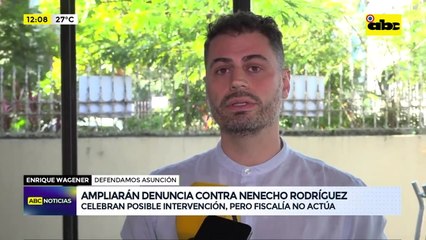 Denunciantes de “Nenecho” celebran pedido de intervención, pero señalan inacción fiscal