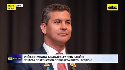 Peña compara a Paraguay con Japón y despierta críticas de diputado colorado