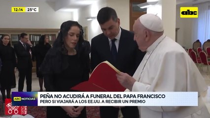 Al final sí viaja: Peña irá a Estados Unidos para recibir un homenaje