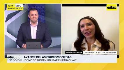 ABC Negocios - Entrevista a Lorena Almada, cofunder de Bitcoin Paraguay
