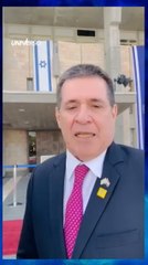 Horacio Cartes habla desde Israel