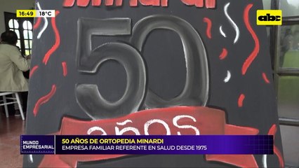 50 años de Ortopedia Minardi: empresa familiar referente en salud desde 1975