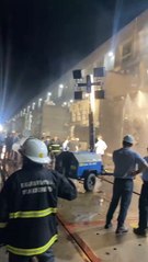 Incendio en Yacyreta