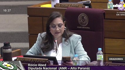 Diputada cartista Rocío Abed acusan a Mario Abdo de “complicidad” con Jair Bolsonaro para hackeo