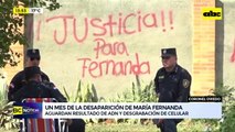 Asesinato de María Fernanda: querella aguarda resultados de ADN