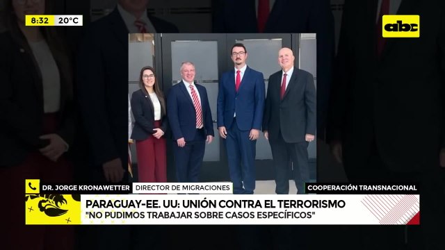 Combate a delitos transnacionales: Paraguay y EEUU ratifican compromisos de cooperación