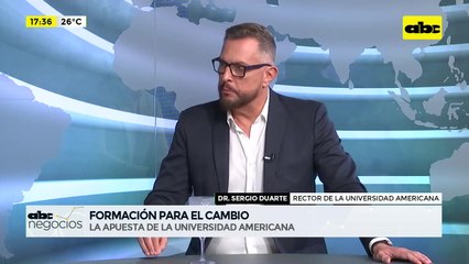 ABC Negocios - Entrevista a Sergio Duarte, rector de la Universidad Americana