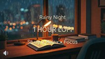 Lofi 1 - 1hr - Relaxing study focus beats music