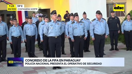 Congreso de la FIFA: Policía Nacional establece despliegue especial de seguridad