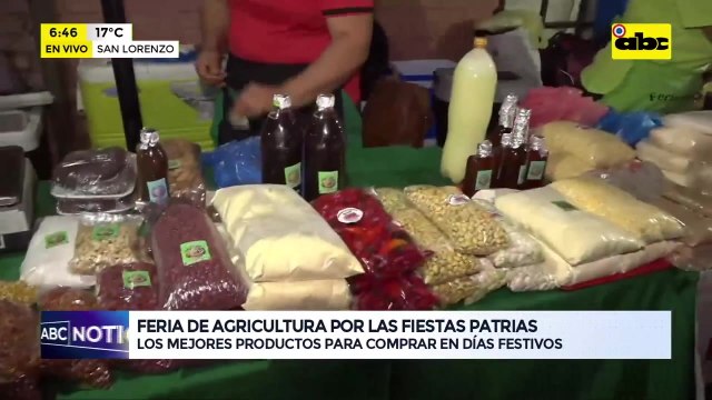 Feria de pequeños productores: ofertan productos frescos, directo del campo al consumidor
