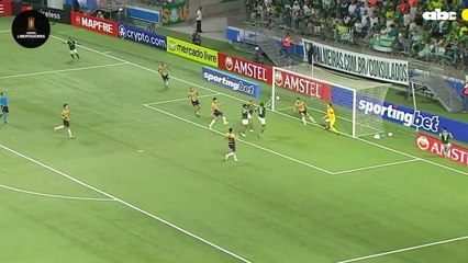 El gol de la derrota de Cerro Porteño ante Palmeiras por la Copa Libertadores