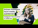 Grünen-Politikerin kaum wiederzuerkennen - Instagram-Fans brechen in Jubel aus