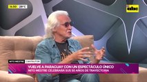 Nito Mestre vuelve a Paraguay para celebrar los 50 años de su carrera