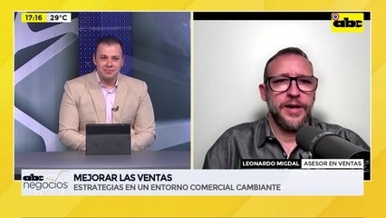 ABC Negocios - Entrevista a Leonardo Migdal, asesor en ventas