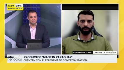 ABC Negocios - Entrevista a Santiago Lezcano, gerente de Tiendaspy