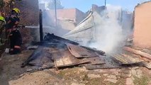 Incendio dejó a dos familias sin hogar en Villeta