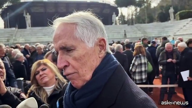 Pietrangeli, Malagò: giorno meno triste perché ne rispettiamo volontà