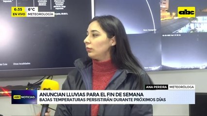 Meteorología: mínimas subirán, pero al frío se sumará la lluvia en los próximos días