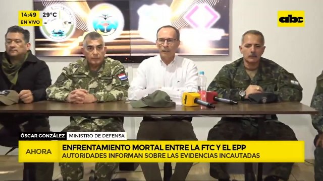 Conferencia FTC - Codi tras incursiones en Canindeyú
