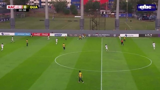 Nacional venció 1-0 a Guaraní por la Fecha 2 del Torneo Clausura 2025