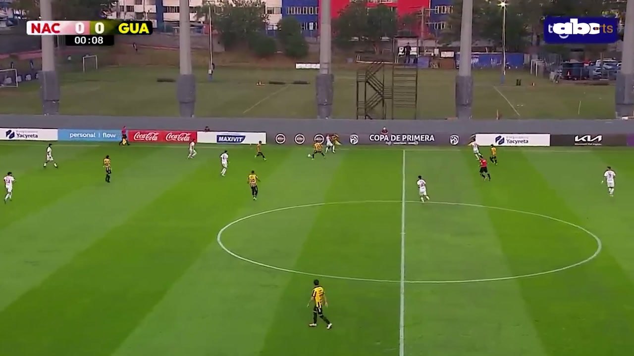 Nacional venció 1-0 a Guaraní por la Fecha 2 del Torneo Clausura 2025