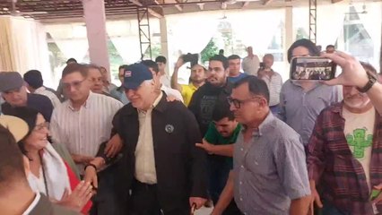 Fernando Lugo Llega Acto En Liberación