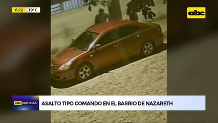Barrio Nazareth: ladrones encapuchados irrumpieron en una casa