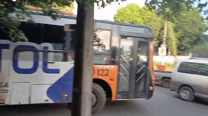 San Lorenzo: tráfico congestionado por obras de asfaltado en avenida Mariscal López